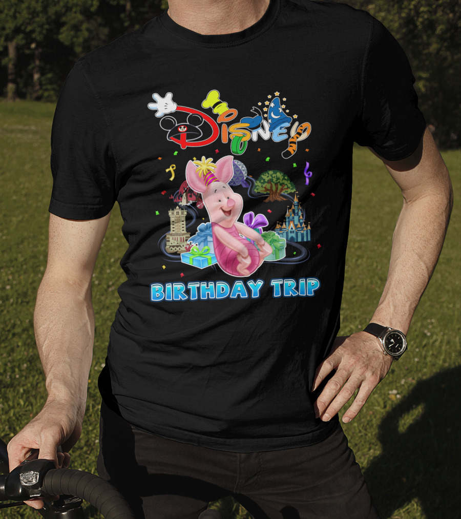 Disney Piglet Birthday Trip T-Shirt