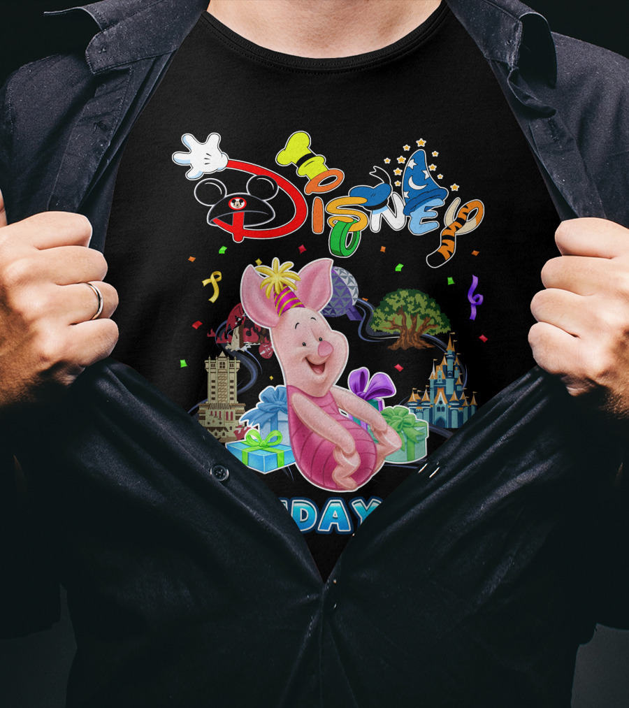 Disney Piglet Birthday Trip T-Shirt