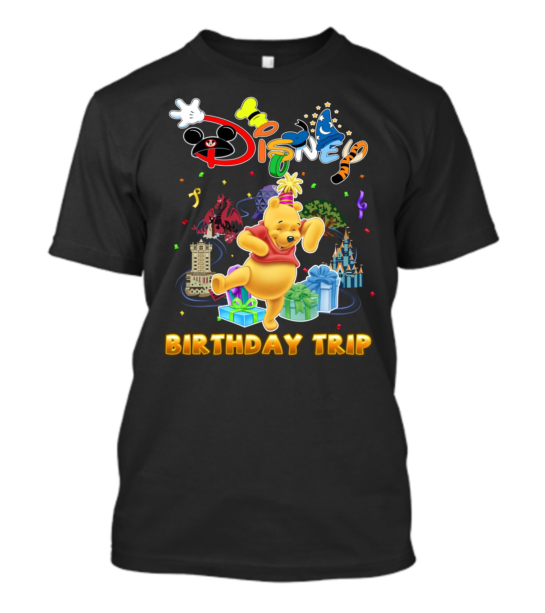 Disney Pooh Birthday Trip T-Shirt