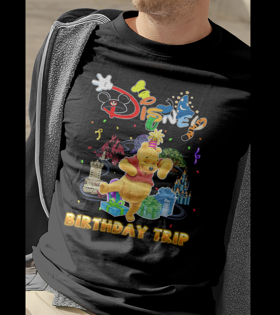 Disney Pooh Birthday Trip T-Shirt