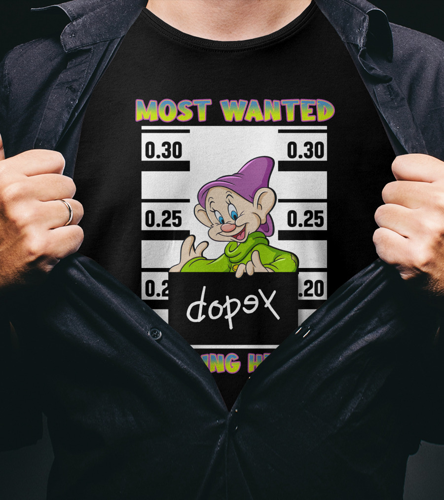 Most Wanted Dopey Stealing Hearts T-Shirt