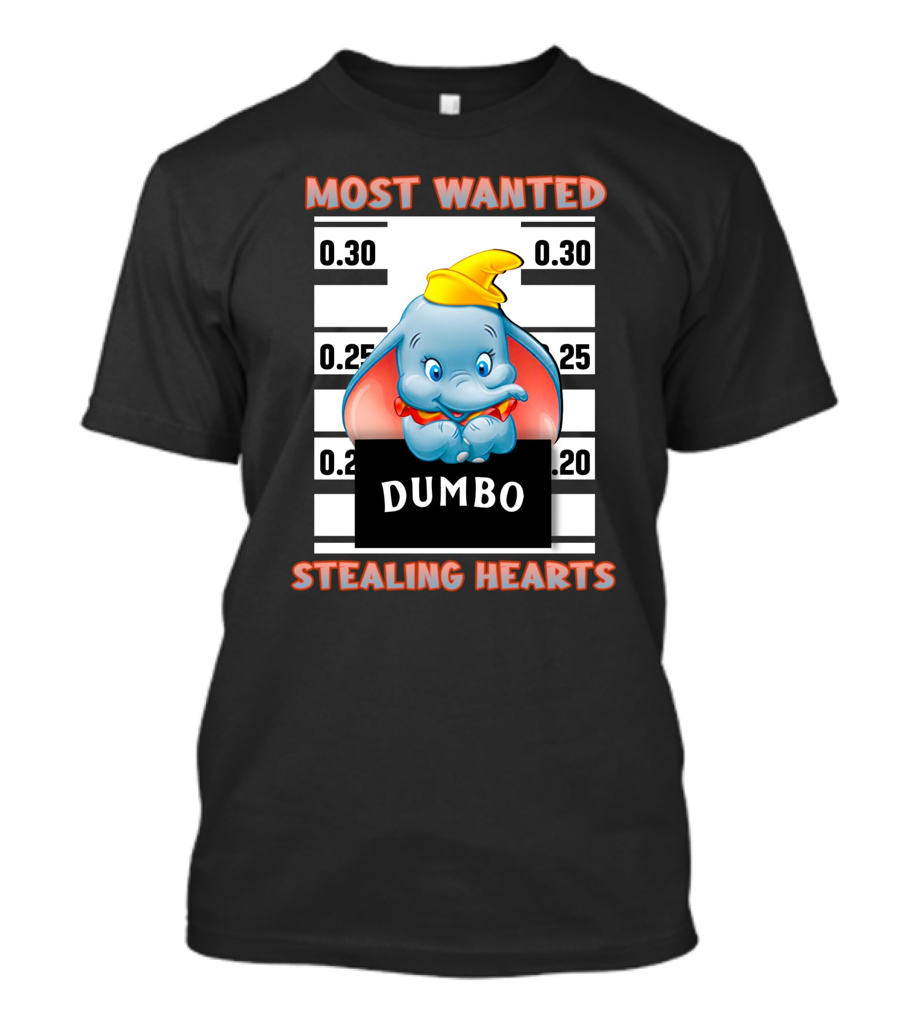 Most Wanted Dumbo Stealing Hearts T-Shirt
