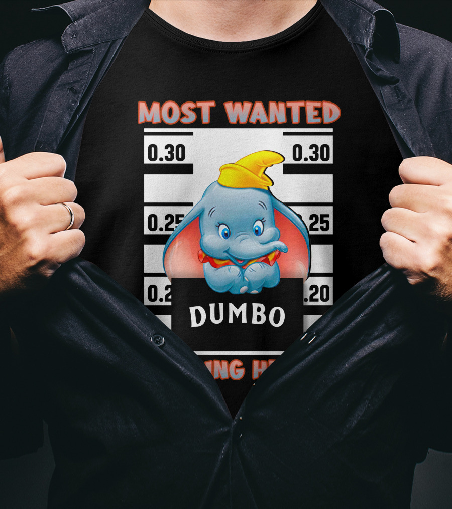 Most Wanted Dumbo Stealing Hearts T-Shirt