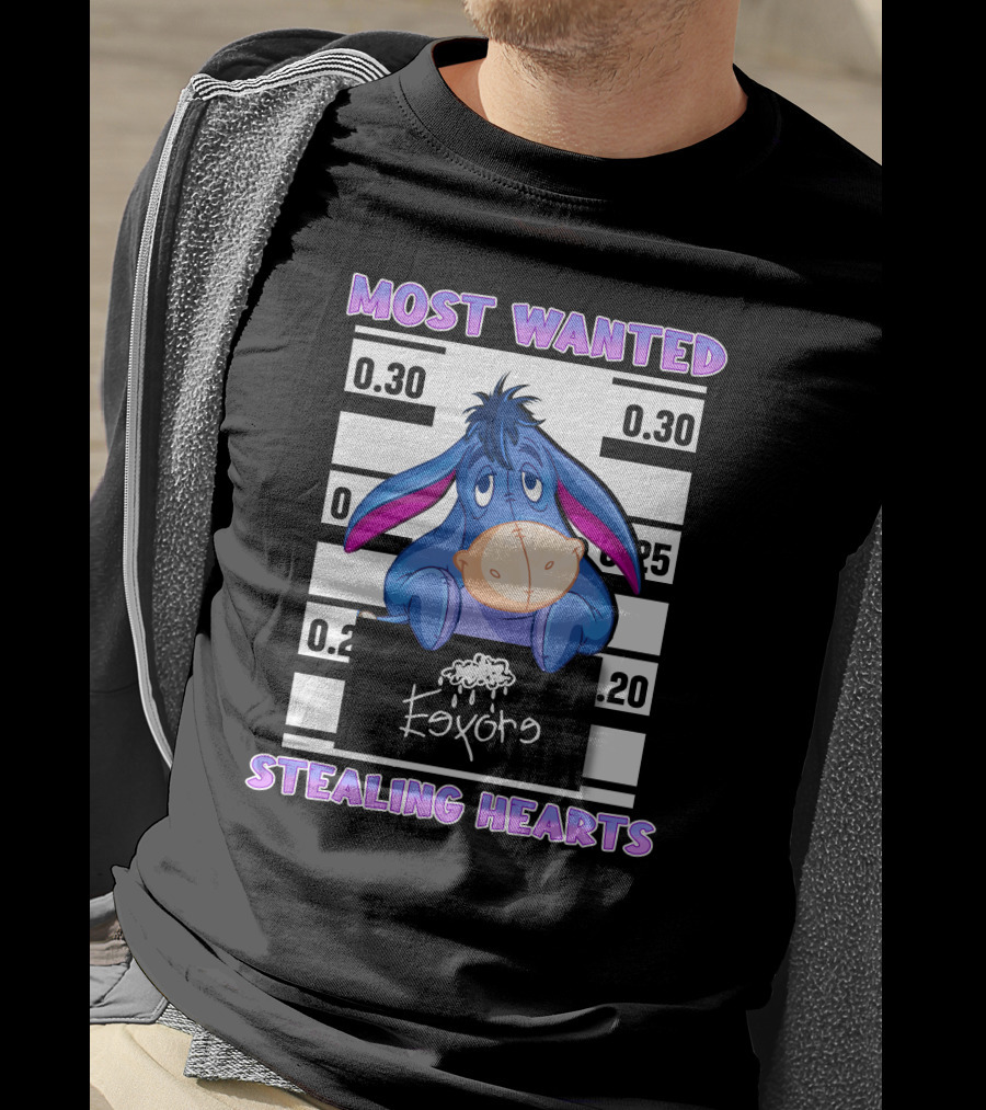 Most Wanted Eeyore Stealing Hearts T-Shirt