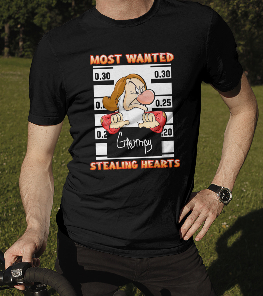 Most Wanted Grumpy Stealing Hearts T-Shirt