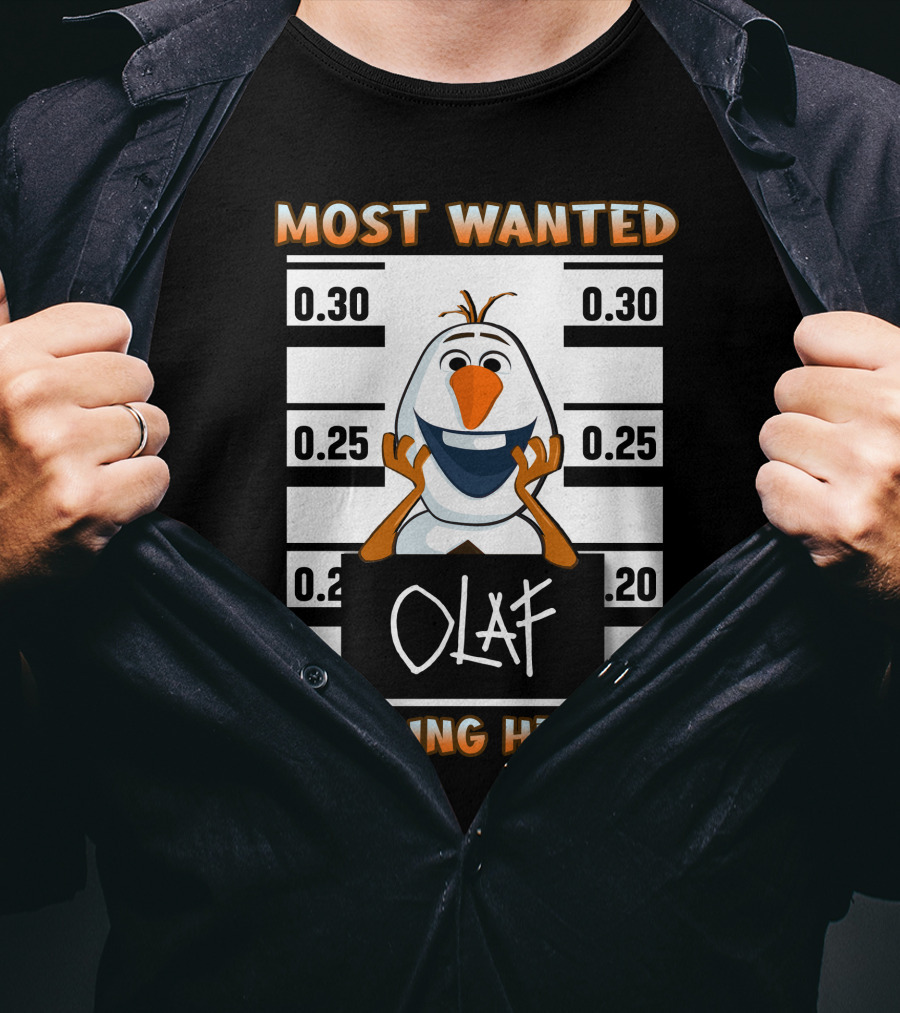 Most Wanted Olaf Stealing Hearts T-Shirt