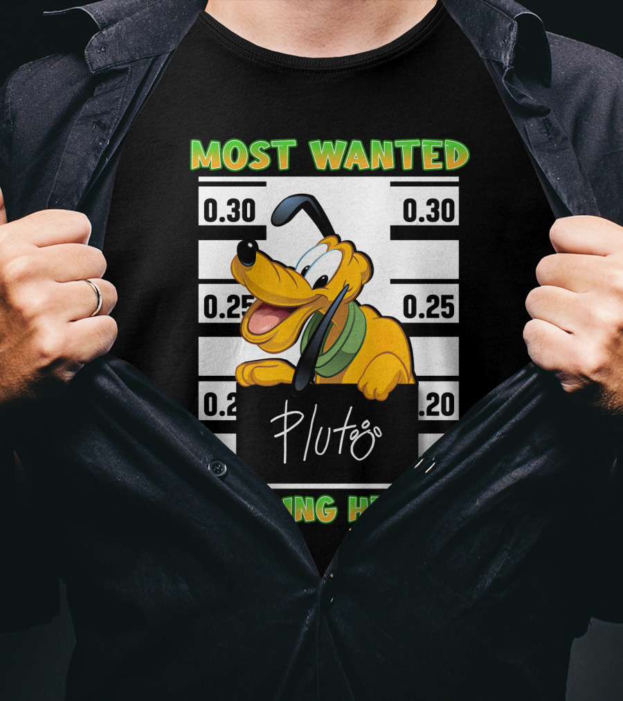 Most Wanted Stealing Hearts Pluto T-Shirt