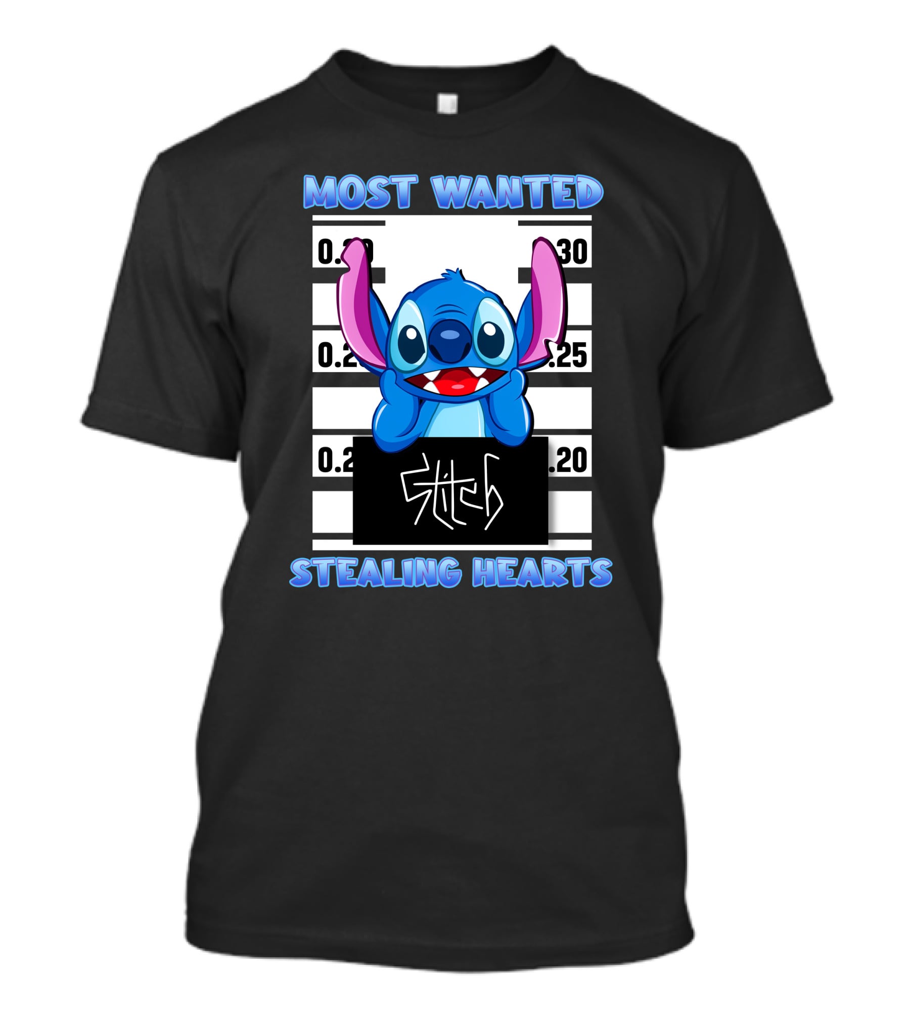 Most Wanted Stitch Stealing Hearts T-Shirt
