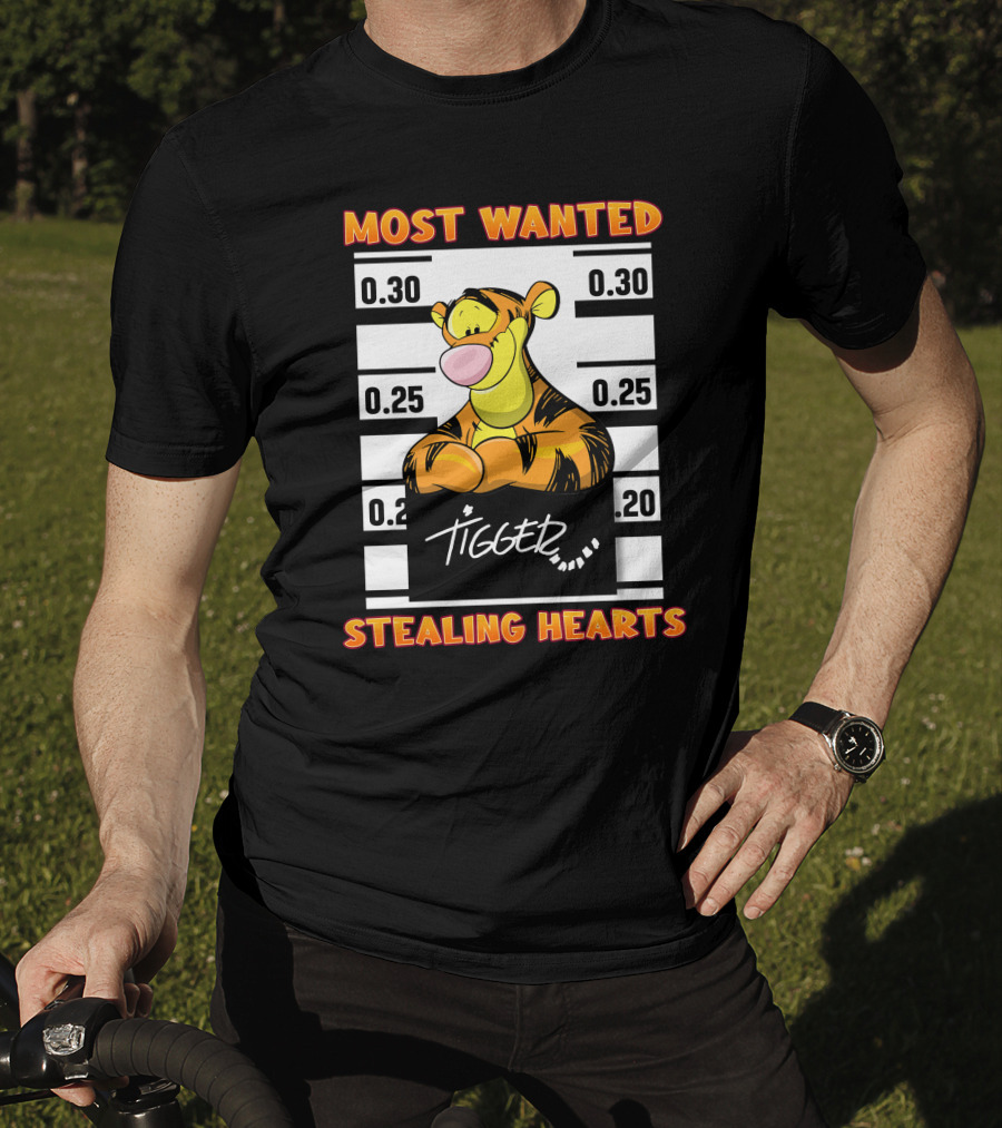 Most Wanted Tigger Stealing Hearts T-Shirt