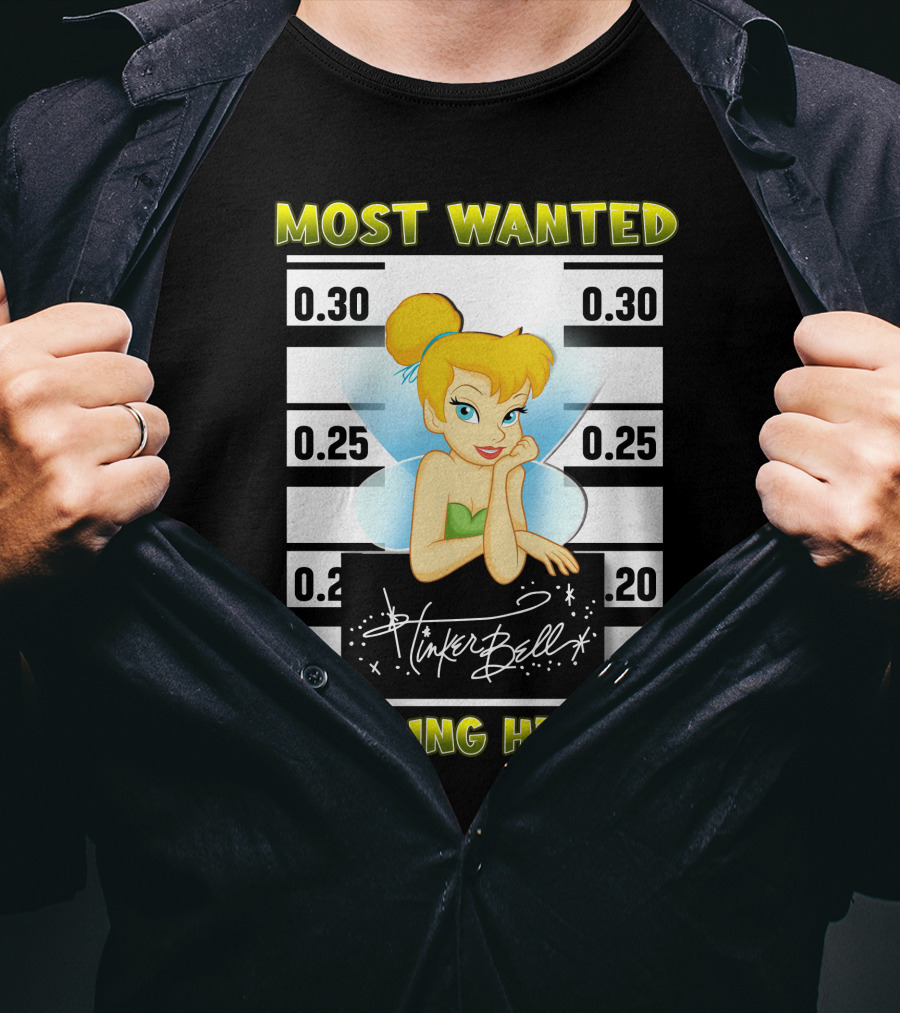 Most Wanted Tinkerbell Stealing Hearts T-Shirt