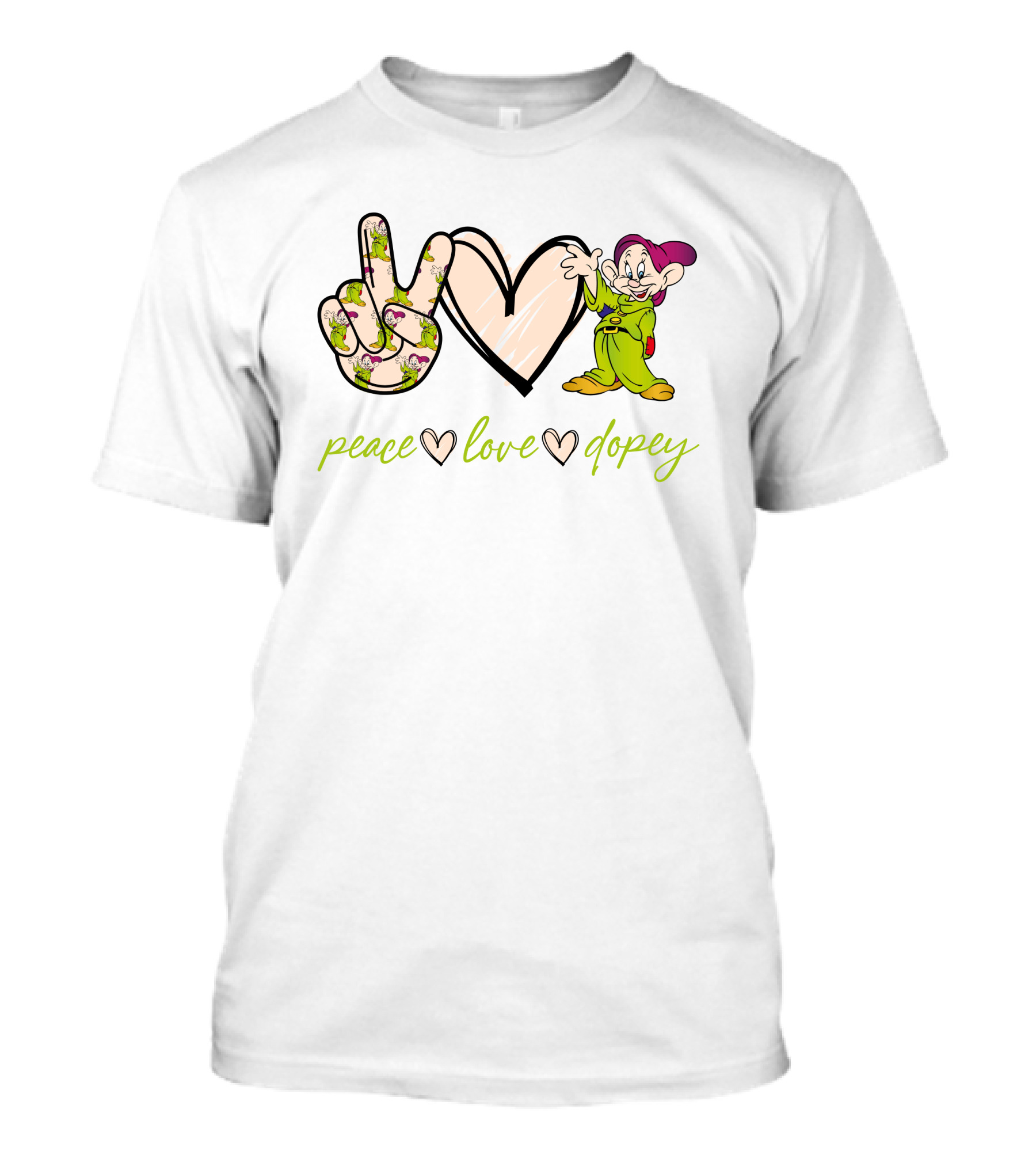 Peace Love Dopey T-Shirt