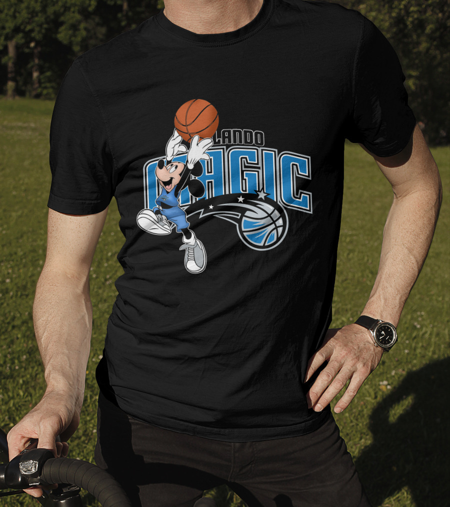 Mickey Orlando Magic Basketball T-Shirt