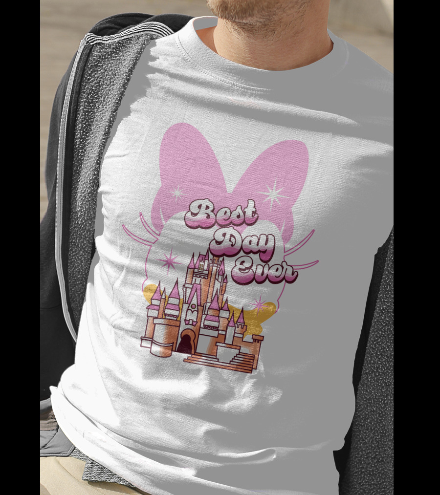 Best Day Ever Castle And Bow T-Shirt