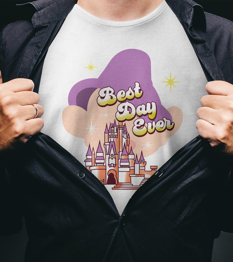 Best Day Ever Dopey Castle Fantasy Adventure T-Shirt