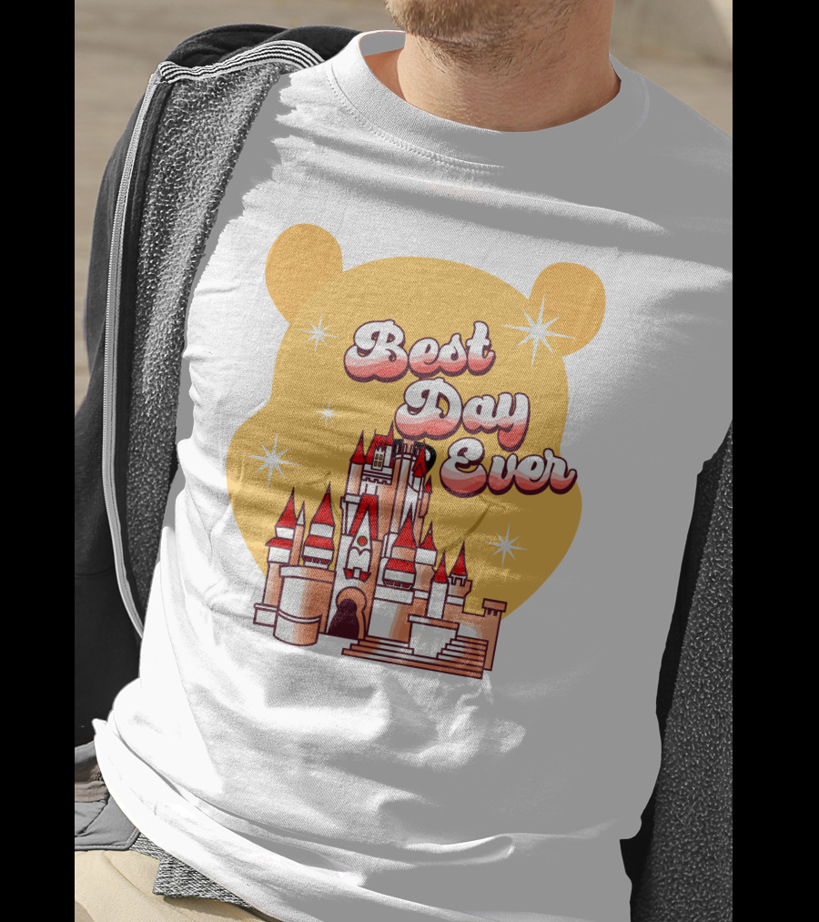 Best Day Ever Pooh Castle T-Shirt