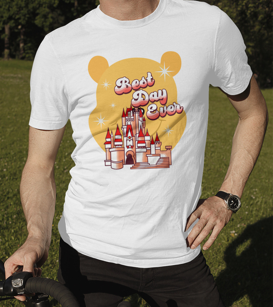 Best Day Ever Pooh Castle T-Shirt