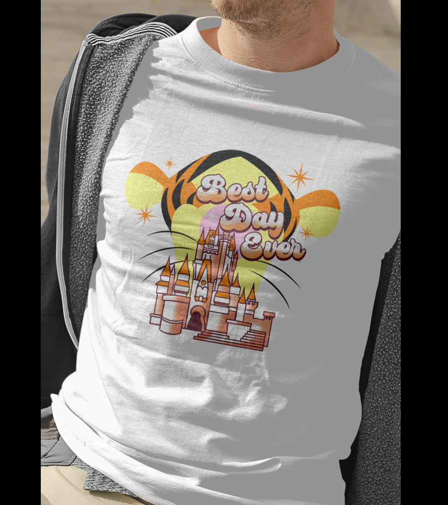 Best Day Ever Tigger Inspired Castle Adventure T-Shirt