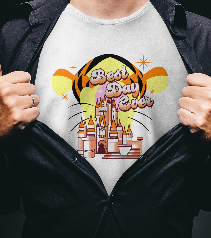 Best Day Ever Tigger Inspired Castle Adventure T-Shirt