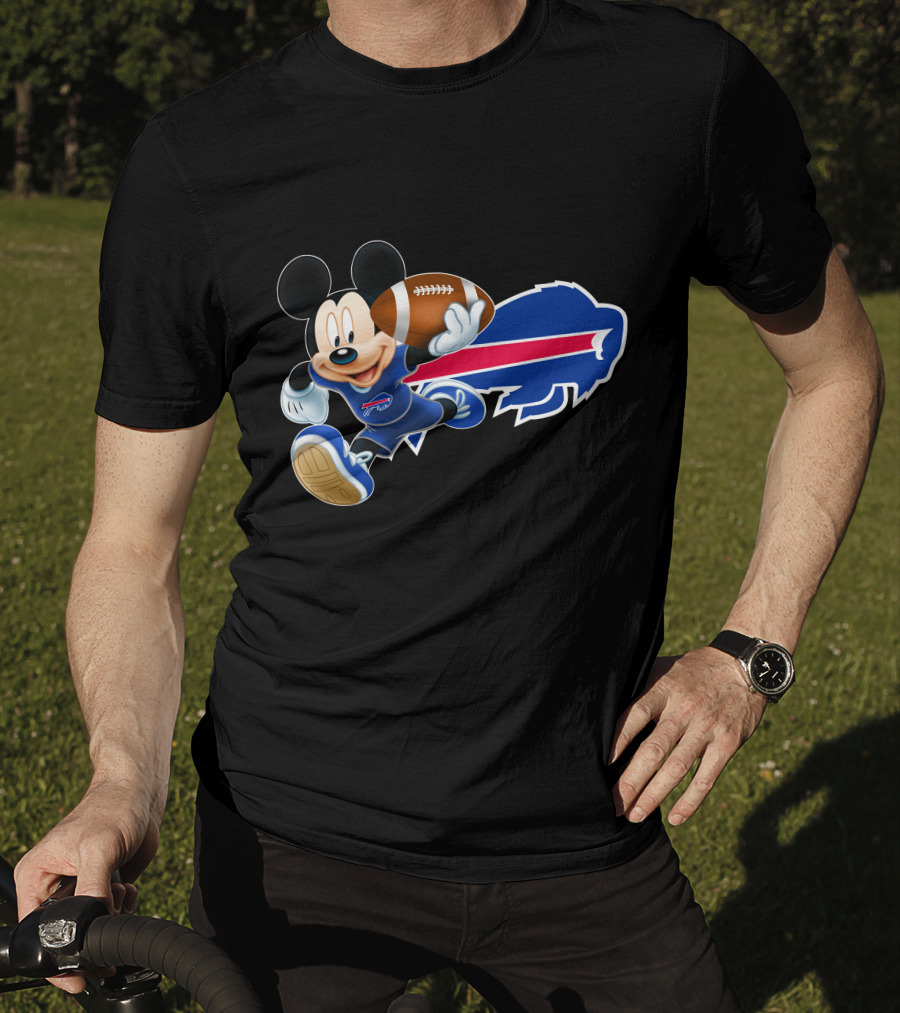 Mickey Mouse Buffalo Bills Football T-Shirt