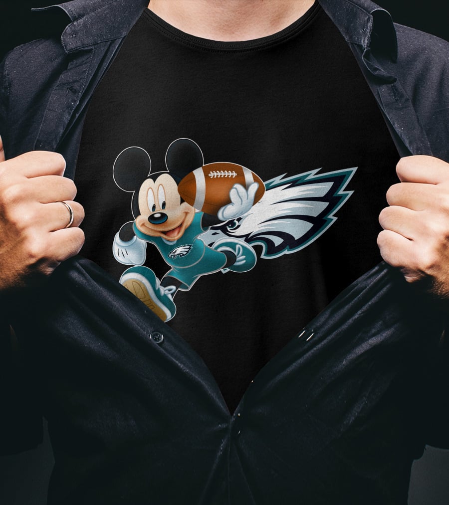 Mickey Fe Philadelphia Eagles Football Running Back T-Shirt
