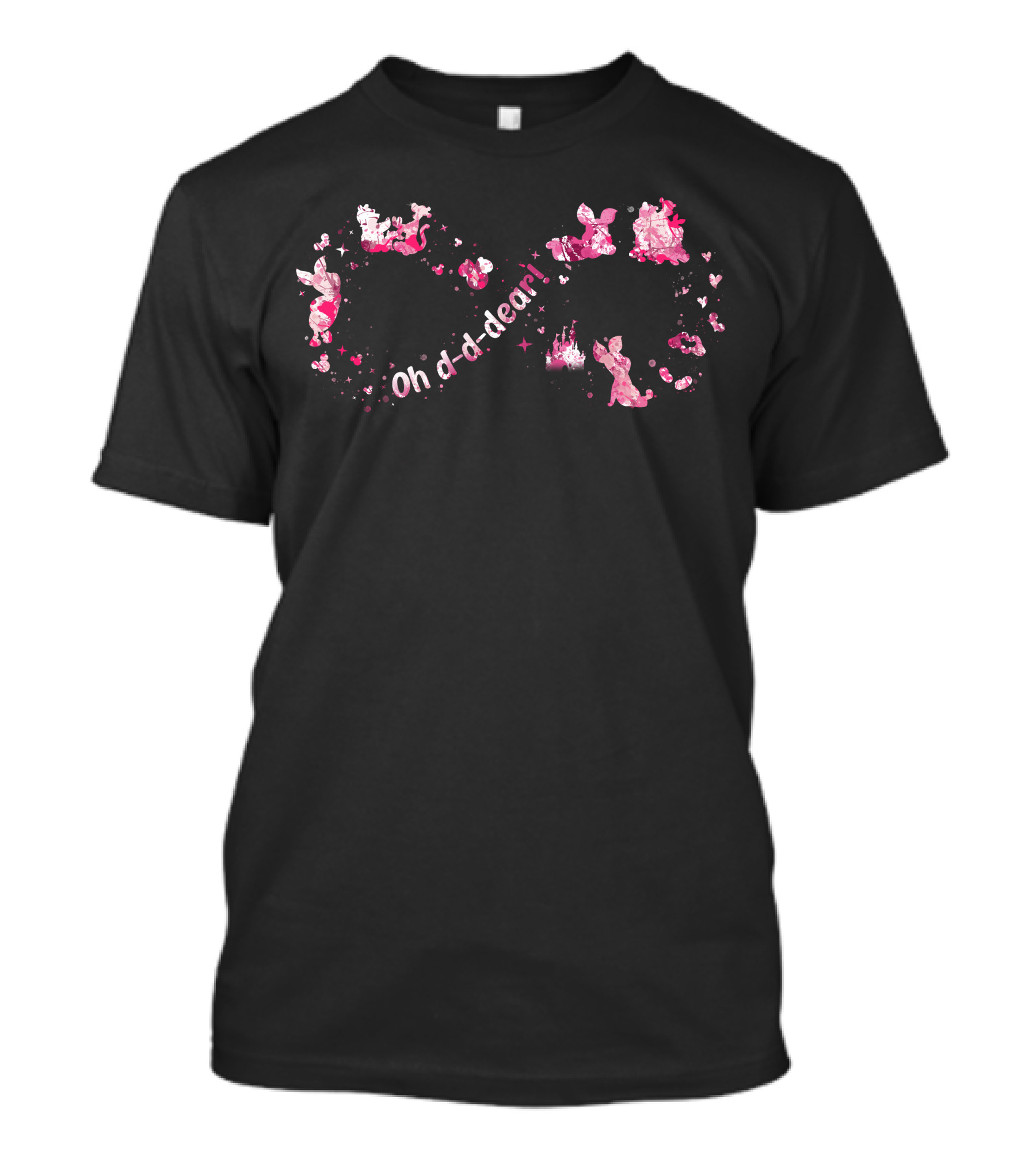 Oh D-D-D-Dear Piglet Infinity T-Shirt