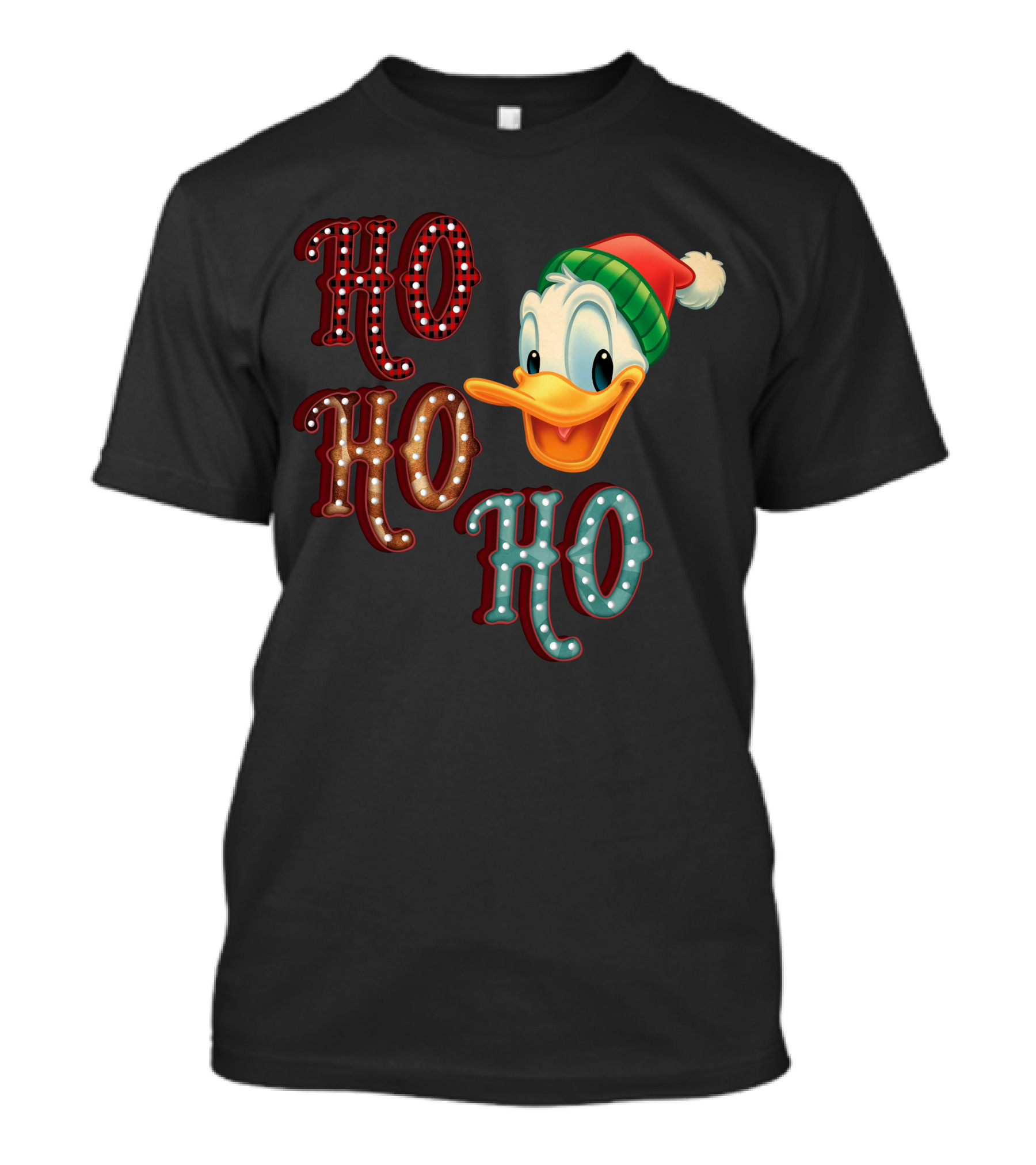 Ho Ho Ho Donald Christmas Hat T-Shirt
