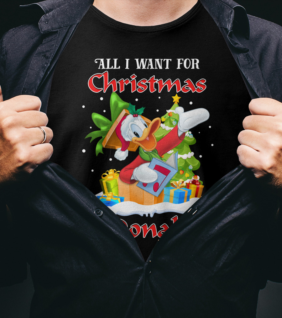 All I Want For Christmas Is Donald T-Shirt