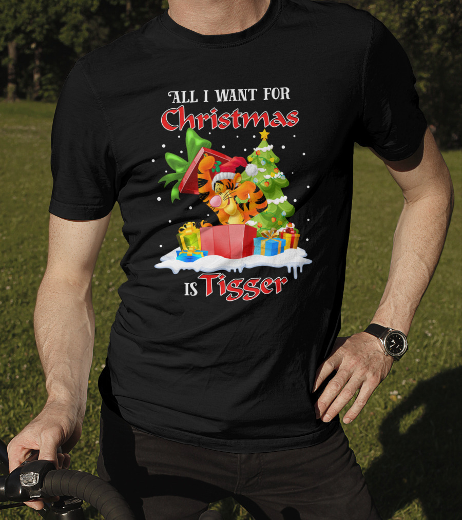 All I Want For Christmas Is Tigger T-Shirt