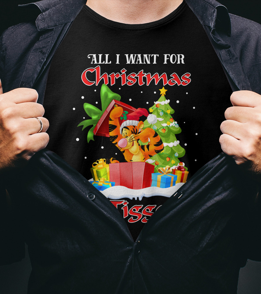 All I Want For Christmas Is Tigger T-Shirt