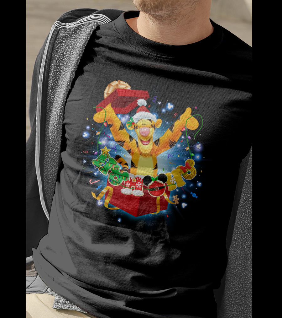 Tigger Christmas Celebration Disney Magic Pixar T-Shirt