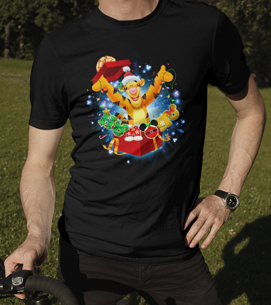 Tigger Christmas Celebration Disney Magic Pixar T-Shirt