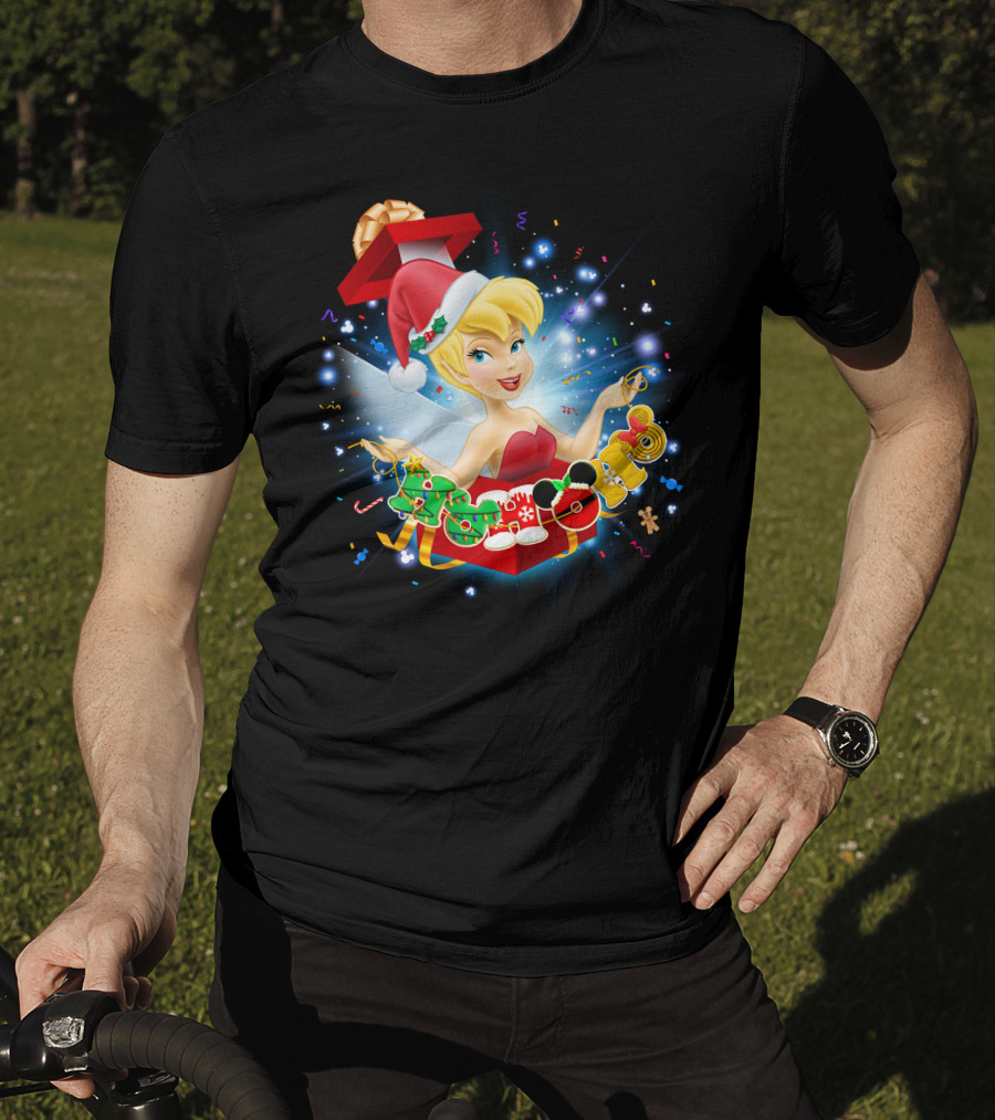Tinkerbell Christmas Lights Magic T-Shirt