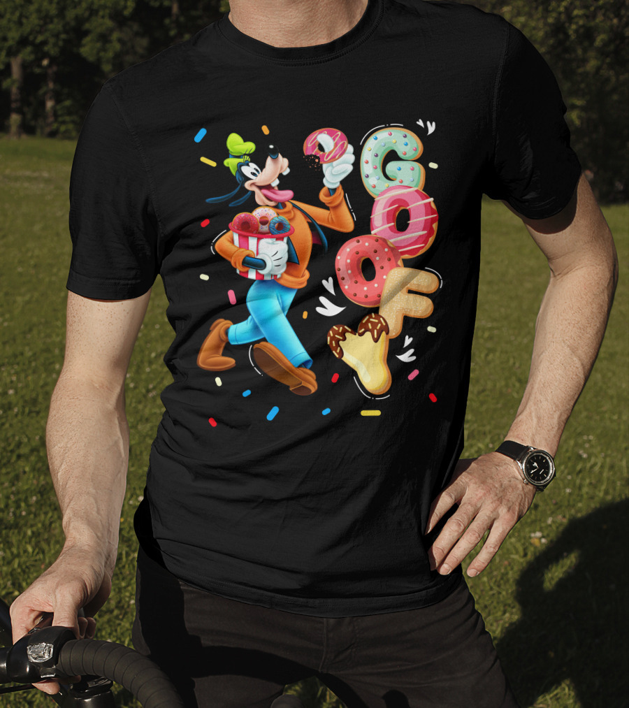Goofy Donuts Ice Cream Sprinkles Celebration T-Shirt