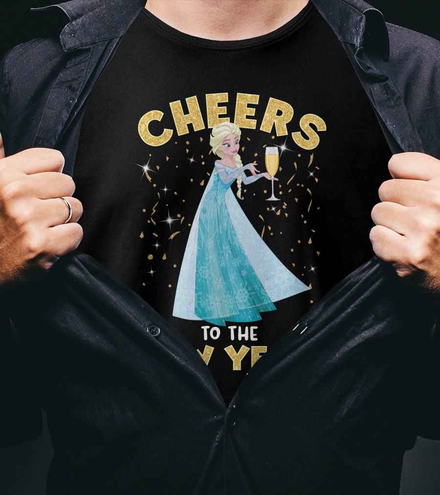 Cheers To The New Year El Champagne T-Shirt