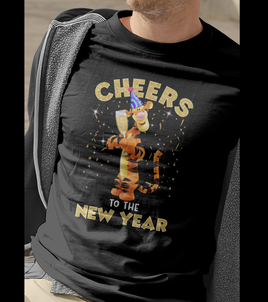 Cheers To The New Year Tg Champagne T-Shirt