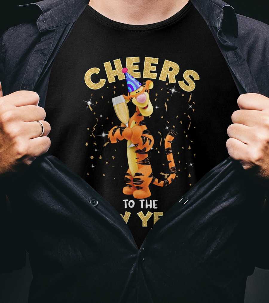 Cheers To The New Year Tg Champagne T-Shirt