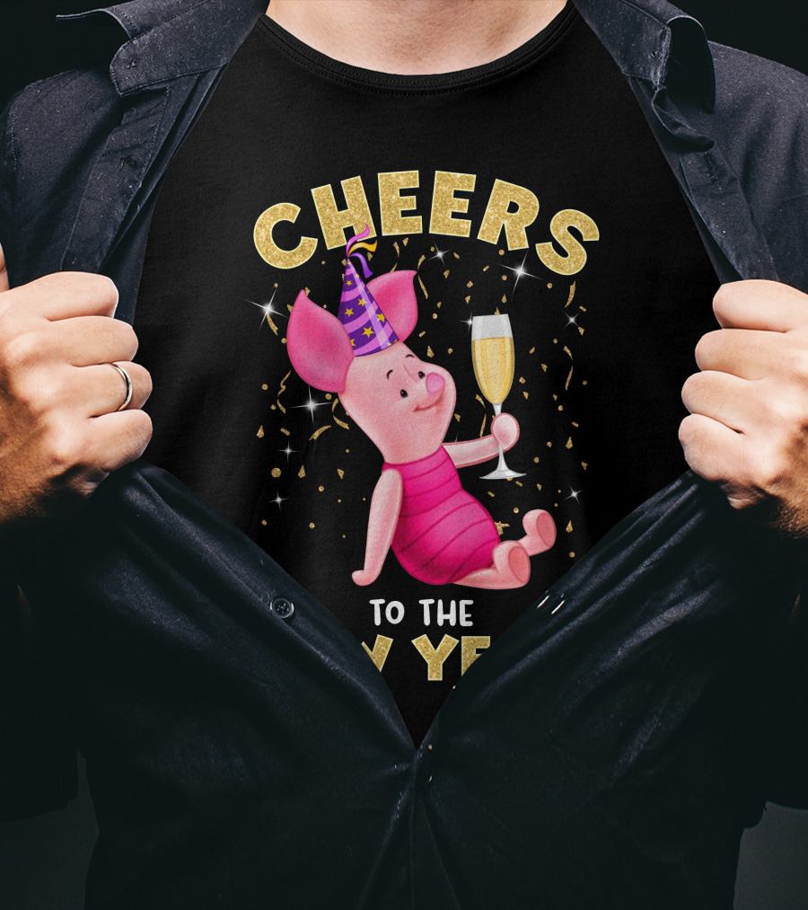 Cheers To The New Year Pl Champagne T-Shirt