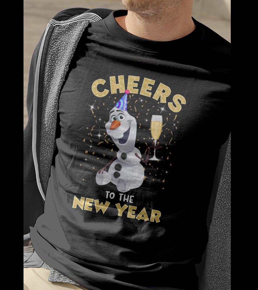Cheers To The New Year Ol Champagne T-Shirt
