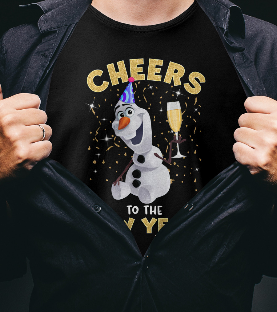 Cheers To The New Year Ol Champagne T-Shirt