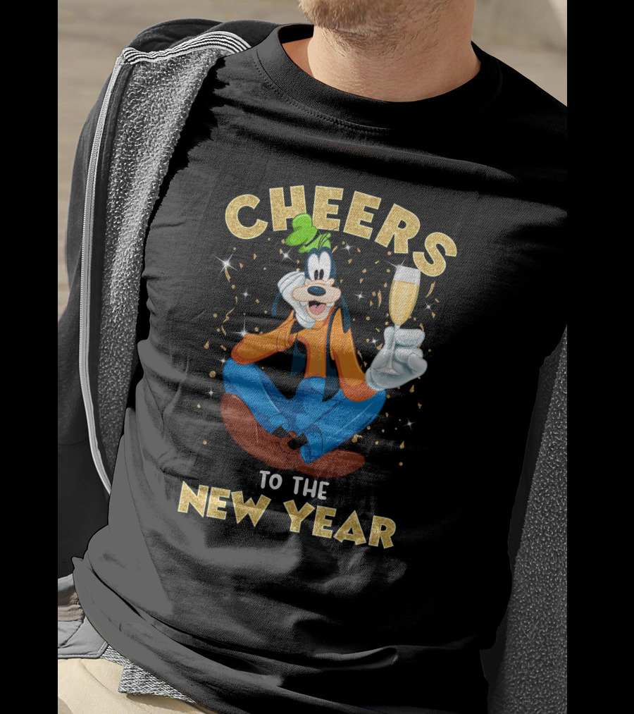 Cheers To The New Year Gf Champagne T-Shirt
