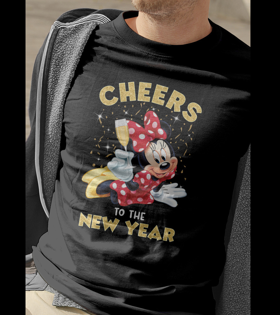 Cheers To The New Year With Champagne Magic T-Shirt