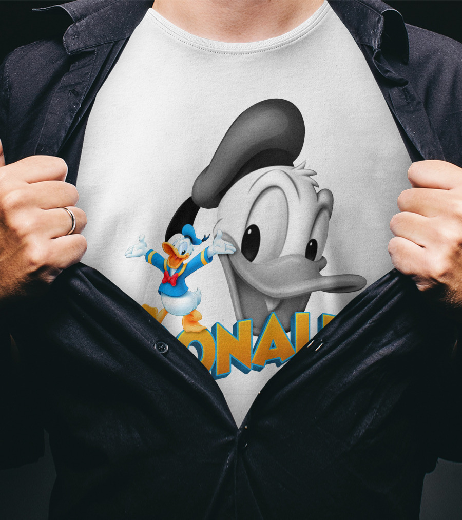 Donald Duck Classic Animation Character T-Shirt