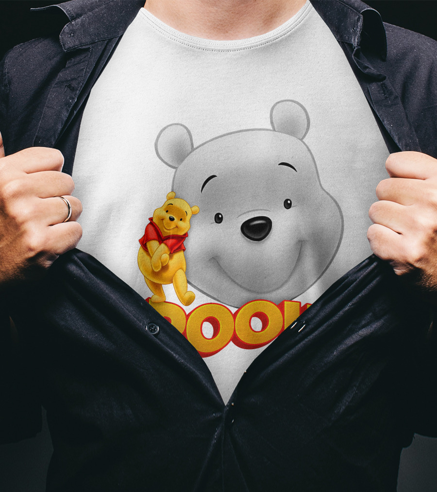 Winnie The Pooh Bear Cute And Cuddly Icon T-Shirt