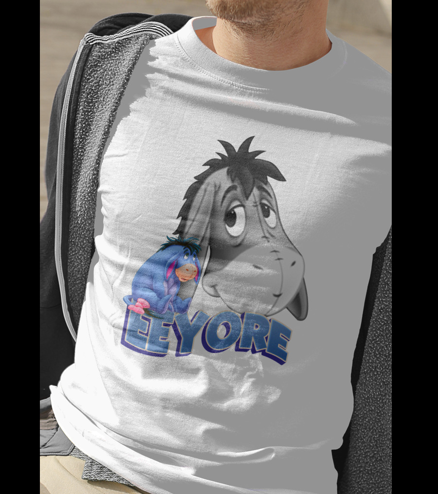 Eeyore Blue And Gray Character Disney T-Shirt