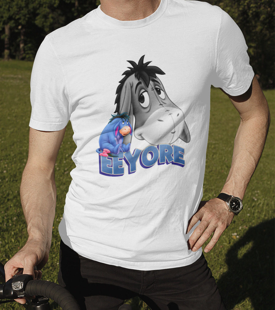 Eeyore Blue And Gray Character Disney T-Shirt