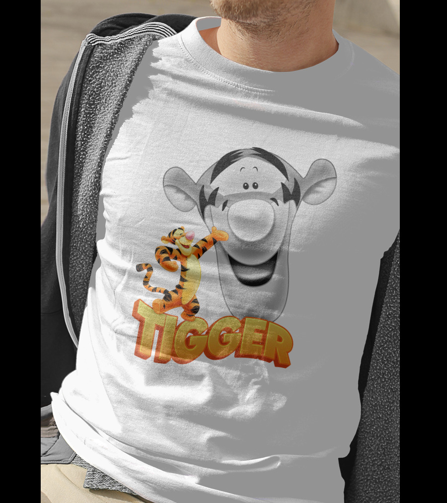 Tigger Classic Pooh Bear Friend Iconic Character T-Shirt