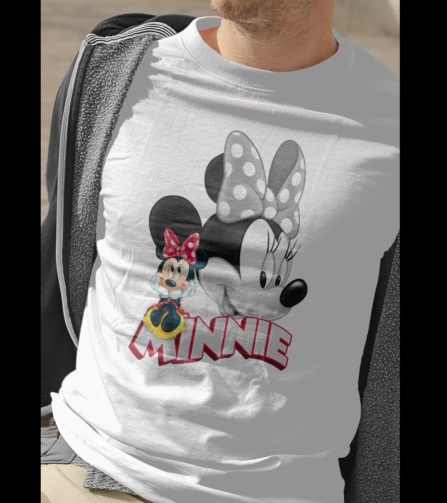 Minnie Mouse Large Polka Dot Bow T-Shirt