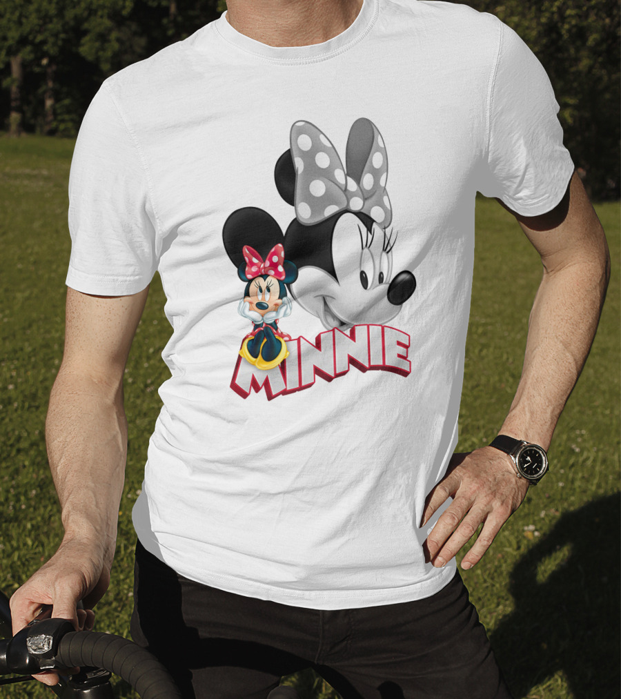 Minnie Mouse Large Polka Dot Bow T-Shirt
