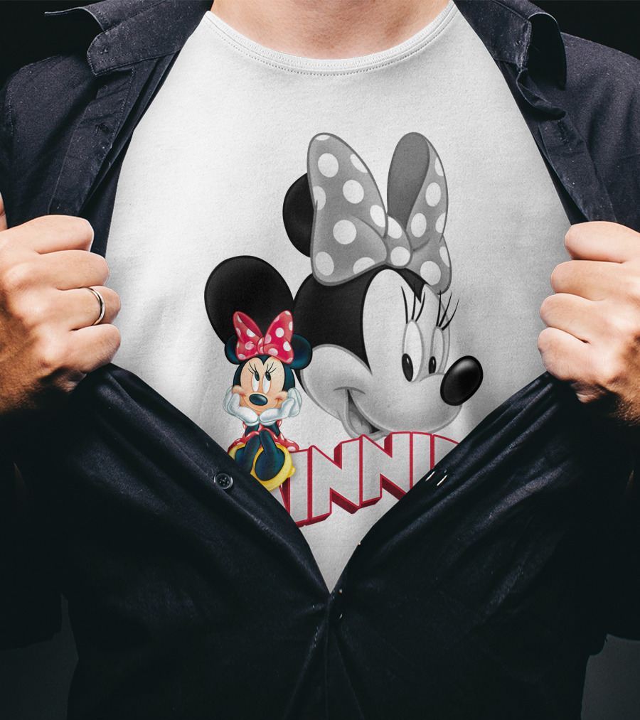 Minnie Mouse Large Polka Dot Bow T-Shirt