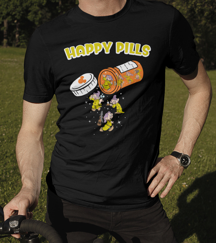 HAPPY PILLS Dopey Dwarf Animation T-Shirt